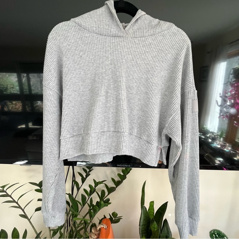 Alo Yoga Cropped Muse Hoodie